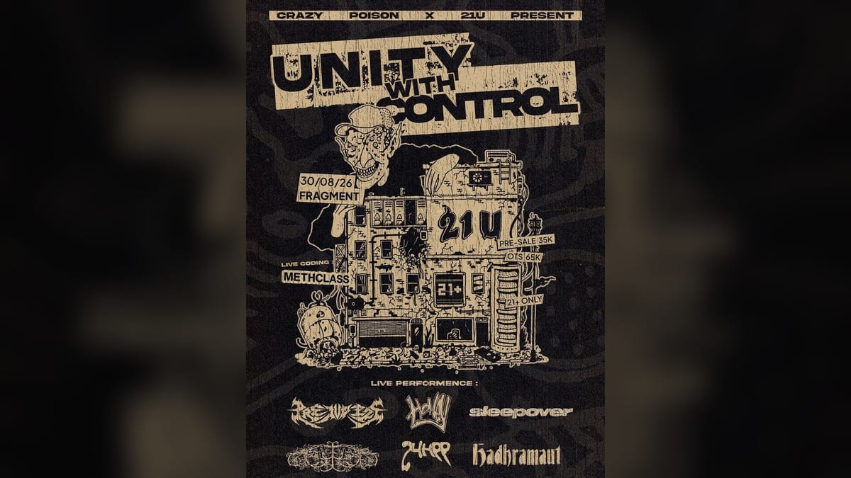 Unity With Control Hadir di Bandung, Gabungkan Live Performance dan Live Coding