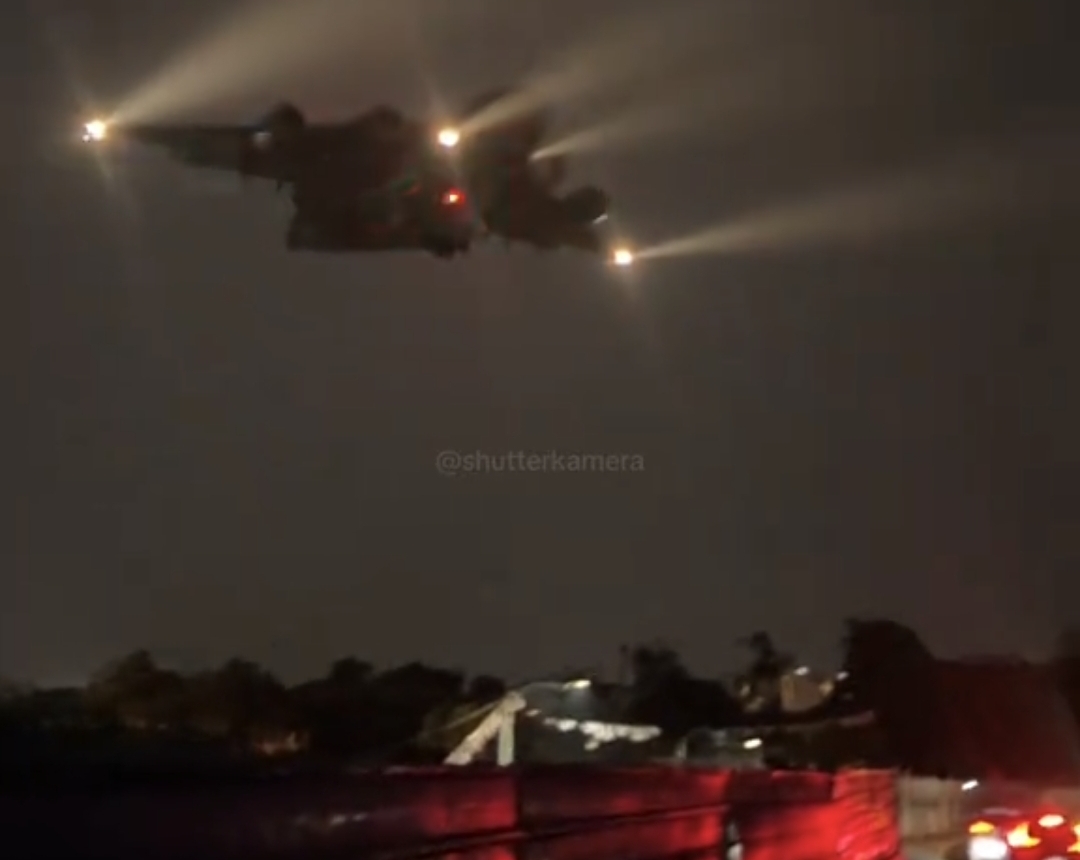 Terdengar Terbang Rendah di Langit Bandung, Ternyata Ada C-17 Milik US Air Force dalam Super Garuda Shield 2026